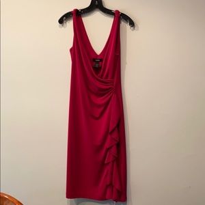 Express Hot Pink cocktail dress